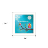To the Moon II White Framed Print Wall Art - Homeroots - Flyclothing LLC