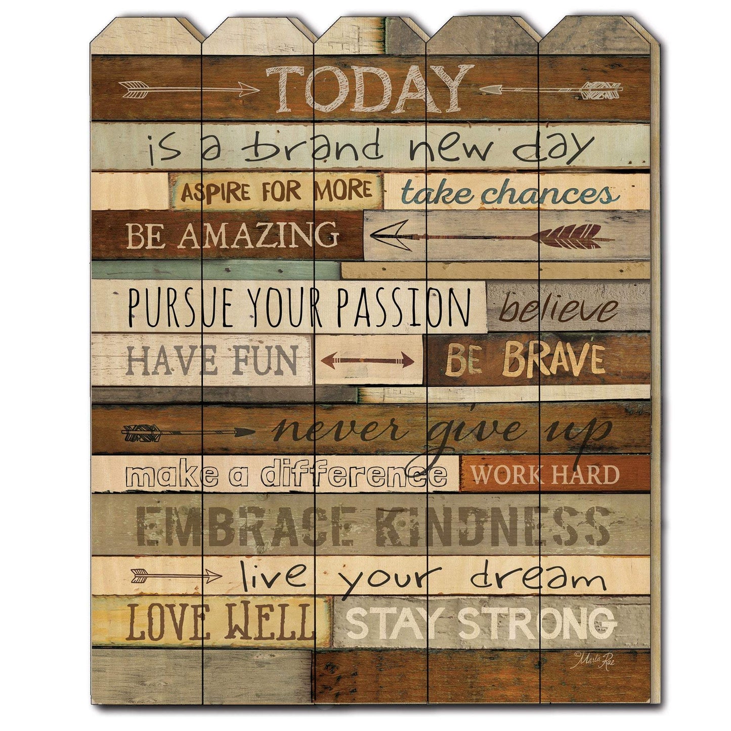 Today is a Brand New Day Unframed Print Wall Art - Homeroots - Flyclothing LLC