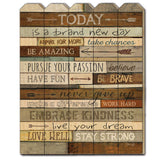 Today is a Brand New Day Unframed Print Wall Art - Homeroots - Flyclothing LLC