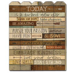Today is a Brand New Day Unframed Print Wall Art