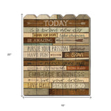 Today is a Brand New Day Unframed Print Wall Art - Homeroots
