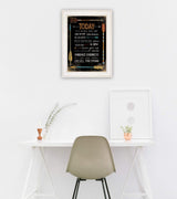 Today Is a Brand New Day 1 White Framed Print Wall Art - Homeroots - Flyclothing LLC