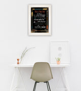 This is Your Time 1 White Framed Print Wall Art - Homeroots - Flyclothing LLC