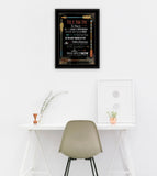 This is Your Time 2 Black Framed Print Wall Art - Homeroots