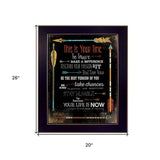 This is Your Time 3 Black Framed Print Wall Art - Homeroots - Flyclothing LLC