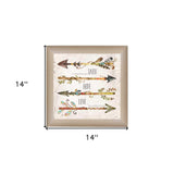 Faith Hope Love Brown Framed Print Wall Art - Homeroots - Flyclothing LLC