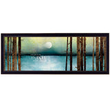Love You to the Moon and Back 2 Black Framed Print Wall Art - Homeroots