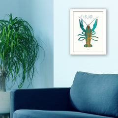 Its All Good at the Beach White Framed Print Wall Art - Homeroots