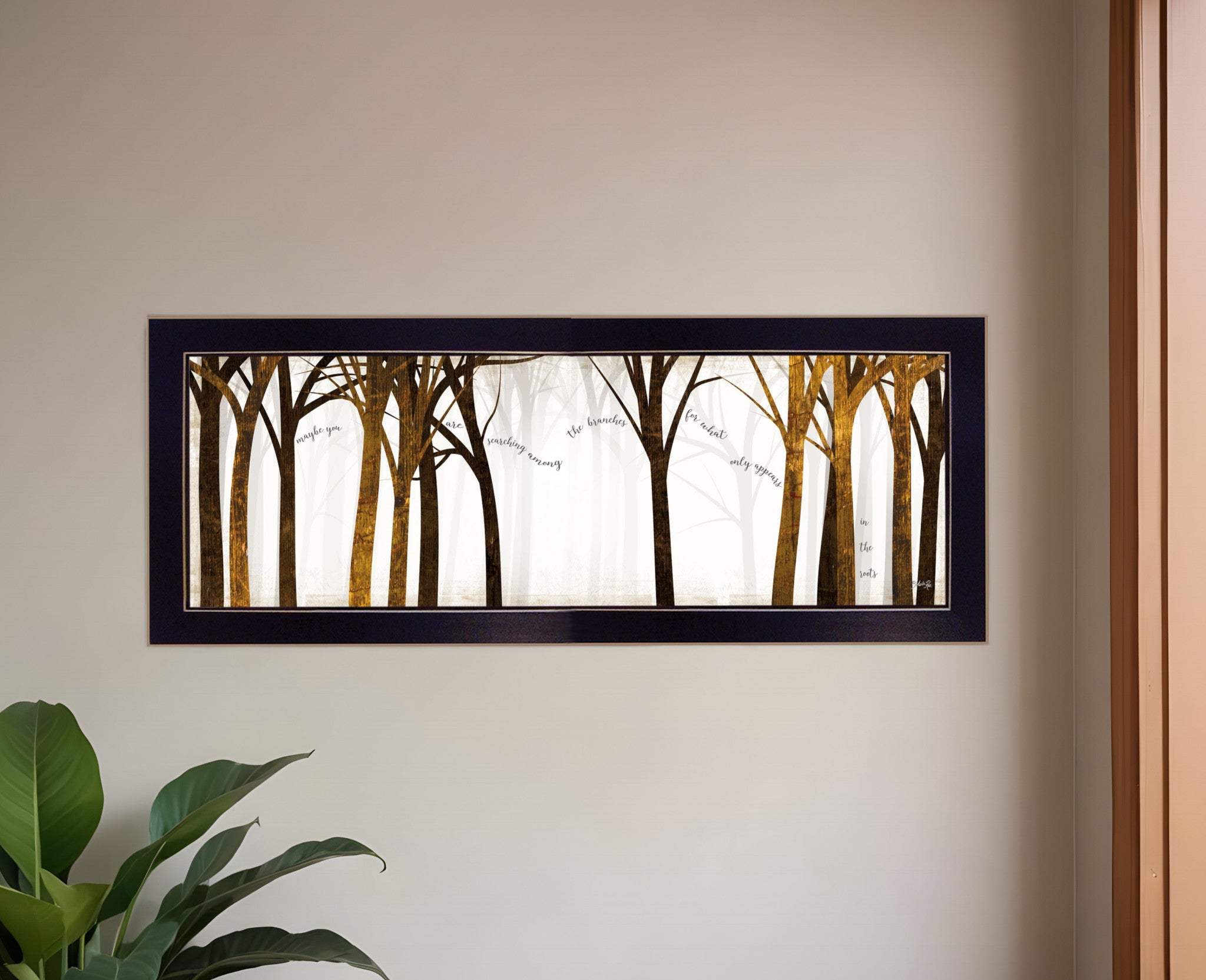 In the Roots Black Framed Print Wall Art - Homeroots - Flyclothing LLC