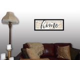 Home 4 Black Framed Print Wall Art - Homeroots