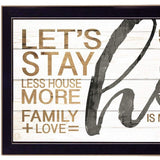 Home 5 Black Framed Print Wall Art - Homeroots - Flyclothing LLC