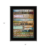 Today Is 2 Black Framed Print Wall Art - Homeroots - Flyclothing LLC