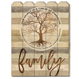 Circle of Strength Unframed Print Wall Art - Homeroots