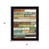 Today is a New Day 2 Black Framed Print Wall Art - Homeroots - Flyclothing LLC