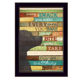 Ill Be Watching You 4 Black Framed Print Wall Art - Homeroots - Flyclothing LLC