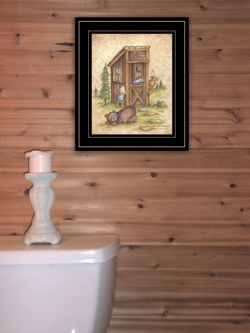 Still Waiting 2 Black Framed Print Wall Art - Homeroots - Flyclothing LLC