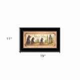 Natures Calling 3 Black Framed Print Bathroom Wall Art - Homeroots - Flyclothing LLC