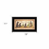 Natures Calling 3 Black Framed Print Bathroom Wall Art - Homeroots - Flyclothing LLC