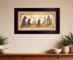 Natures Calling 4 Black Framed Print Wall Art - Homeroots