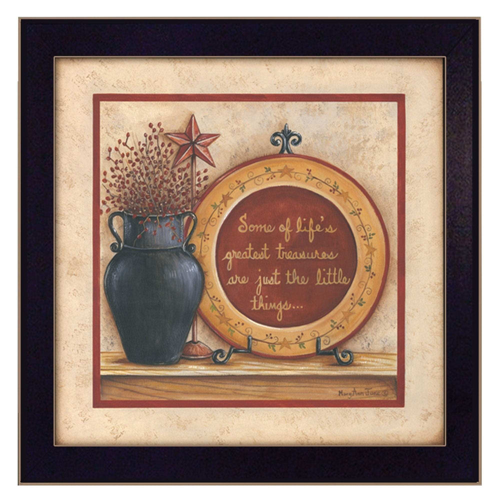 Greatest Treasures 1 Black Framed Print Wall Art - Homeroots - Flyclothing LLC