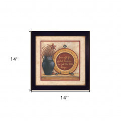 Greatest Treasures 1 Black Framed Print Wall Art - Homeroots