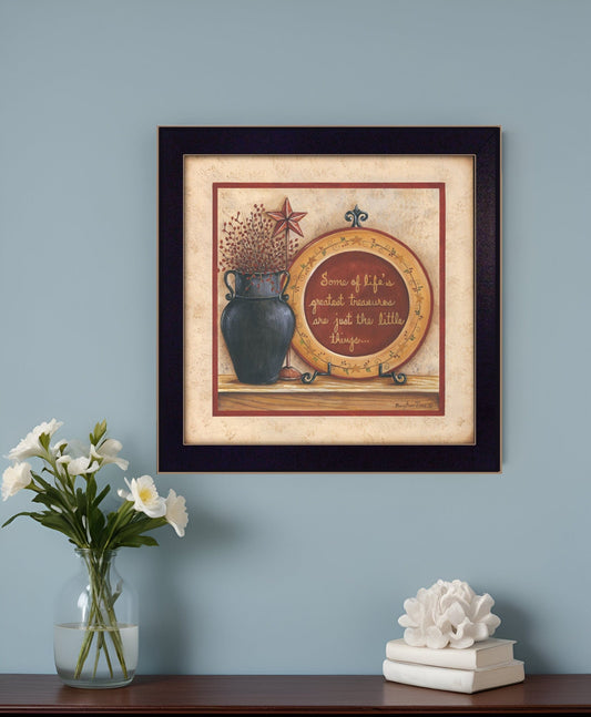 Greatest Treasures 1 Black Framed Print Wall Art - Homeroots