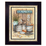 Another Day in Paradise 2 Black Framed Print Wall Art - Homeroots
