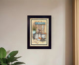 Another Day in Paradise 1 Black Framed Print Wall Art - Homeroots