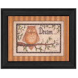 Dream 2 Black Framed Print Wall Art - Homeroots
