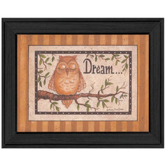 Dream 2 Black Framed Print Wall Art - Homeroots