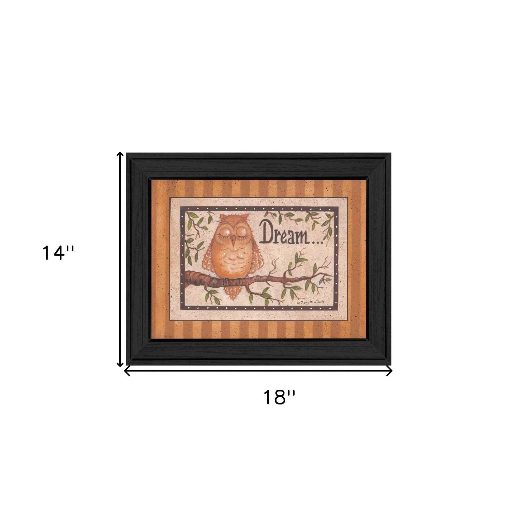 Dream 2 Black Framed Print Wall Art - Homeroots