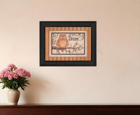 Dream 2 Black Framed Print Wall Art - Homeroots