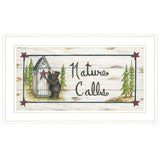 Nature Calls 1 White Framed Print Wall Art - Homeroots