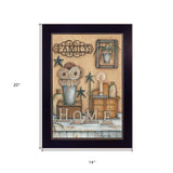 Family 9 Black Framed Print Wall Art - Homeroots - Flyclothing LLC