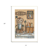 Family 10 White Framed Print Wall Art - Homeroots - Flyclothing LLC