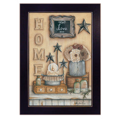 Friends 2 Black Framed Print Wall Art - Homeroots
