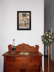 Friends 2 Black Framed Print Wall Art - Homeroots