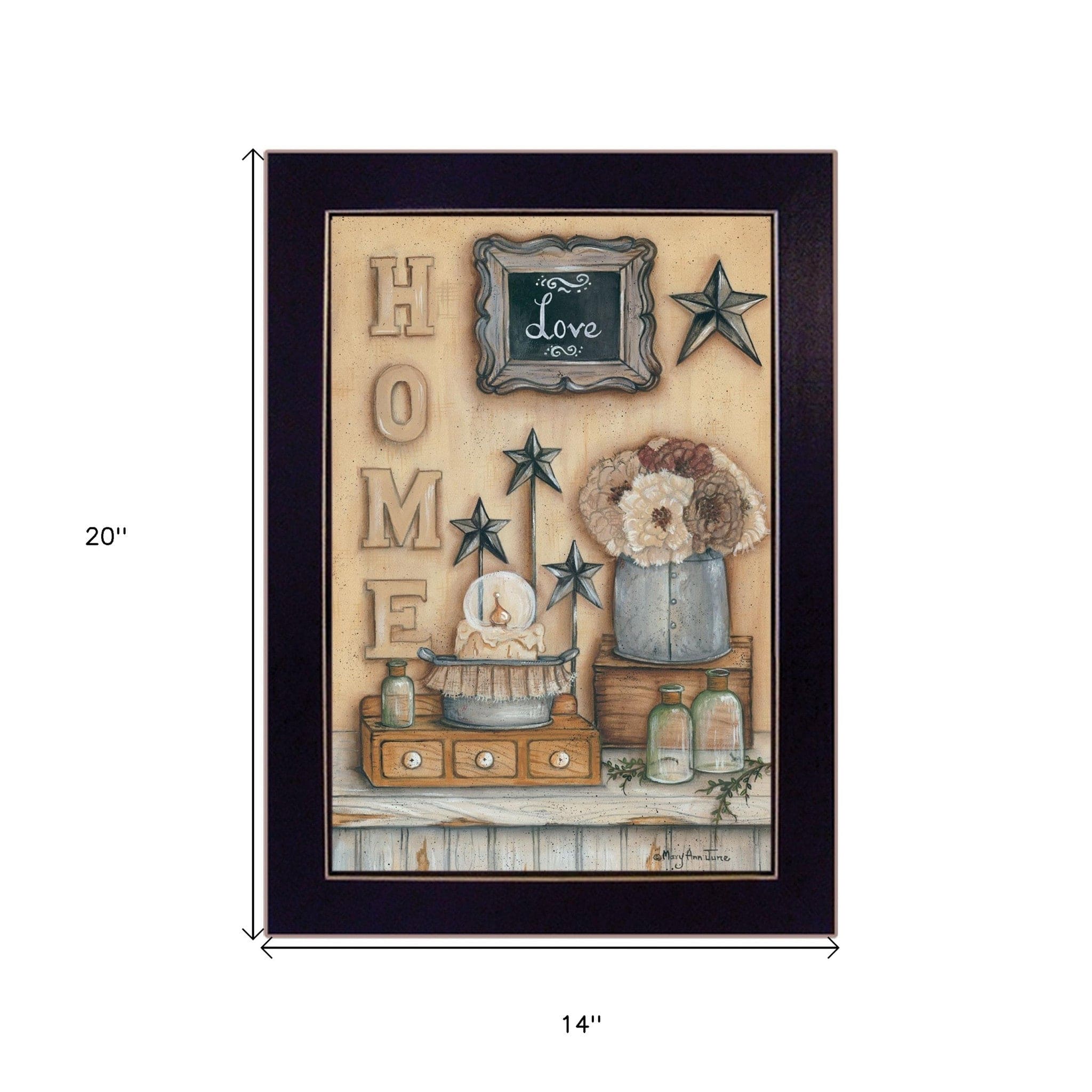 Friends 2 Black Framed Print Wall Art - Homeroots