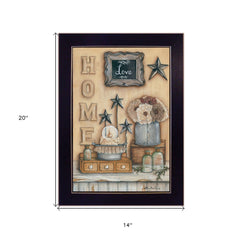 Friends 2 Black Framed Print Wall Art - Homeroots