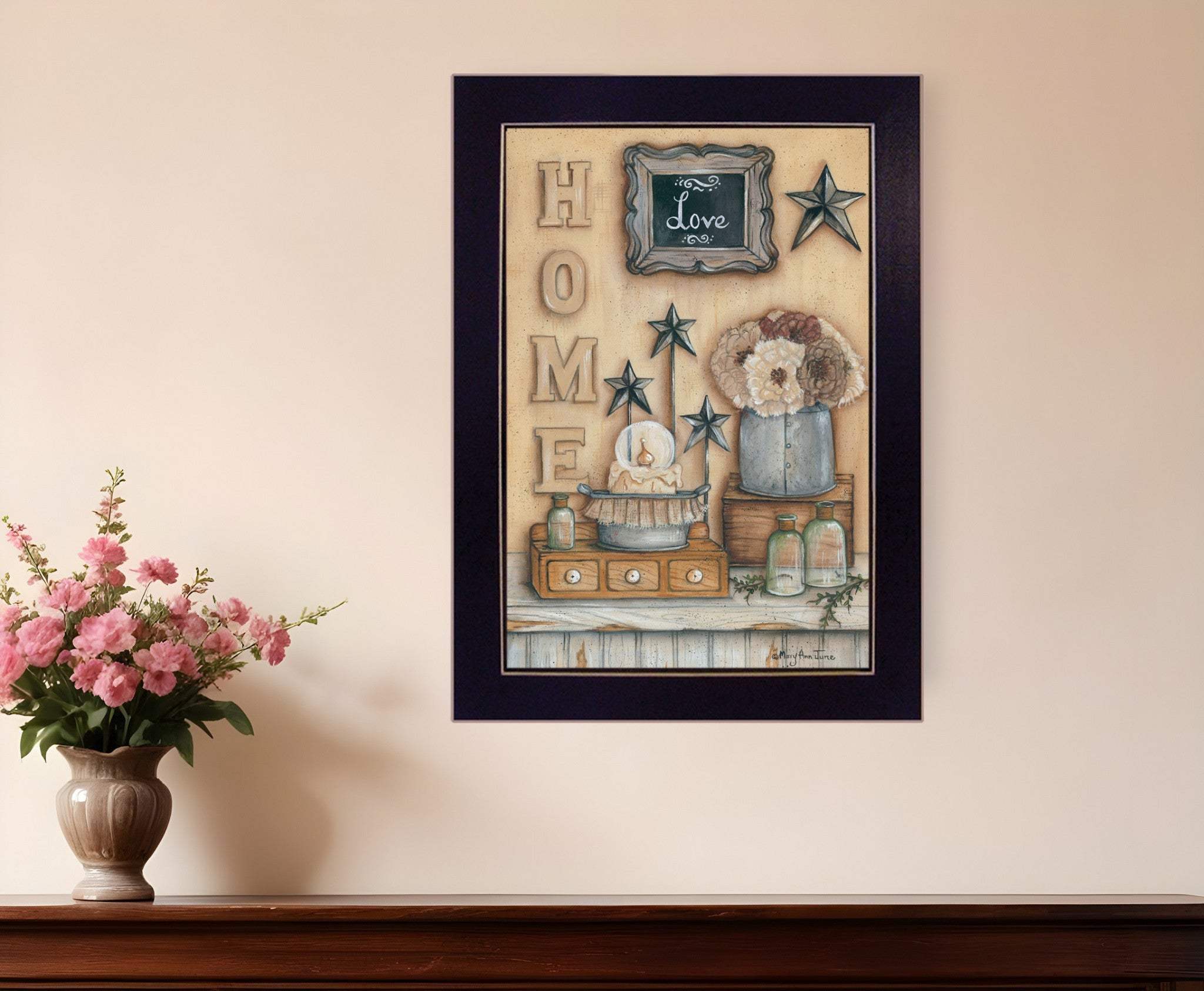 Friends 2 Black Framed Print Wall Art - Homeroots - Flyclothing LLC