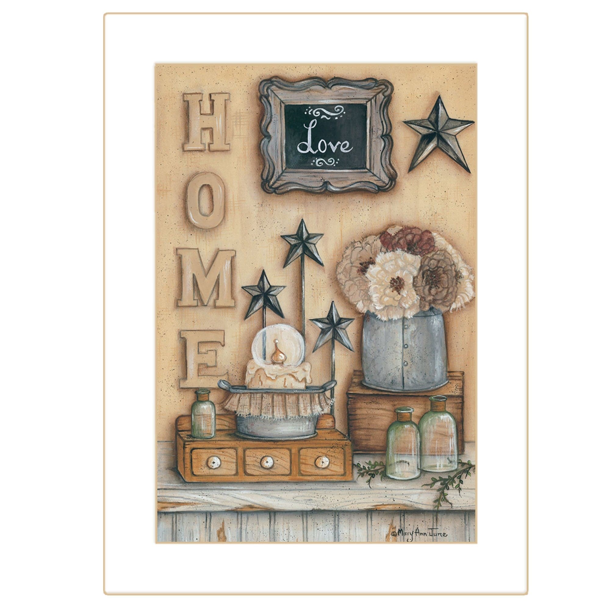 Friends 3 White Framed Print Wall Art - Homeroots