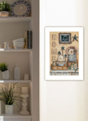 Friends 3 White Framed Print Wall Art - Homeroots