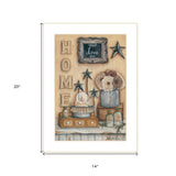 Friends 3 White Framed Print Wall Art - Homeroots - Flyclothing LLC