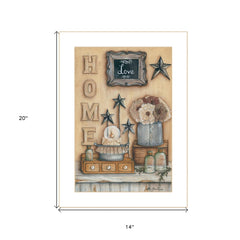 Friends 3 White Framed Print Wall Art - Homeroots