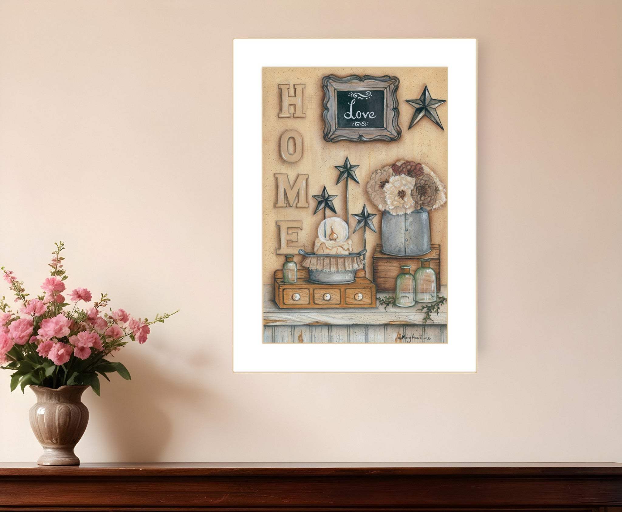 Friends 3 White Framed Print Wall Art - Homeroots - Flyclothing LLC