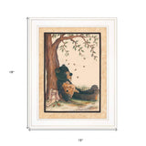 Nap Time 1 White Framed Print Wall Art - Homeroots - Flyclothing LLC