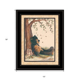 Nap Time 2 Black Framed Print Wall Art - Homeroots - Flyclothing LLC