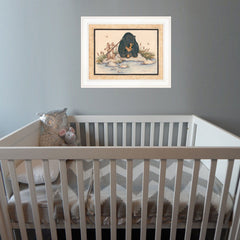 Gone Fishing 1 White Framed Print Wall Art - Homeroots