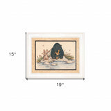 Gone Fishing 1 White Framed Print Wall Art - Homeroots - Flyclothing LLC