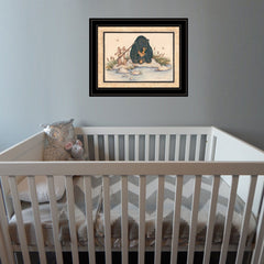 Gone Fishing 2 Black Framed Print Wall Art - Homeroots